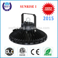 DLC3.0 UL ultra mince 130lm / w nouveau design UFO LED high bay light 150w